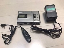 Sony Portable Md Player Silver Working Condition No Battery