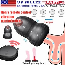 Wireless Vibrating Penis Head Massager Male Masturbator Glans Vibrator Sex Toys
