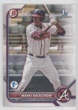 2022 Bowman 1st Edition Mahki Backstrom #BPPF-121 0f72