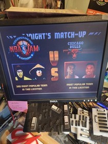 NBA JAM PCB JAMMA ARCADE REVISION PROGRAM ROMS WORKING!!!