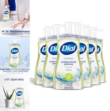 Antibacterial Foaming Hand Wash Soothing White Tea 7.5 oz 6 Pack Aloe Vera