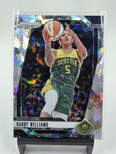 Gabby Williams 2024 Panini Prizm WNBA Ice Prizm #55 Seattle Storm 