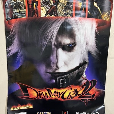 Vtg Devil May Cry 2 Promo Release Store Poster 26” X 38” 2003 | eBay