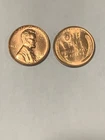 1956-D Lincoln Wheat Penny Cent - BU RD Roll -
