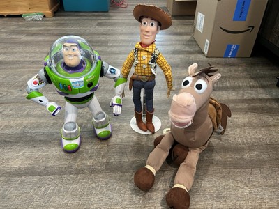 Disney World Authentic Toy Story Bullseye Horse, Talking Woody