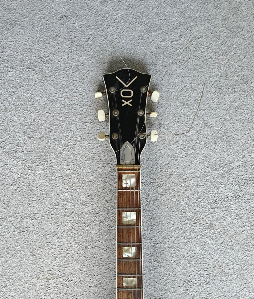 Vintage Left-handed Vox Guitar - Image 2 of 4