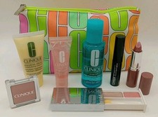 Clinique 7 pcs Gift Set Make-up Skincare Plus Cosmetic Bag
