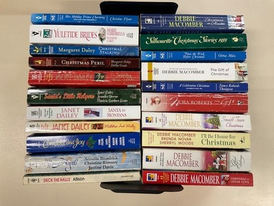 Christmas Romance PB Lot of 21 Dailey, Daley, Macomber, Robert, Flynn, Miles
