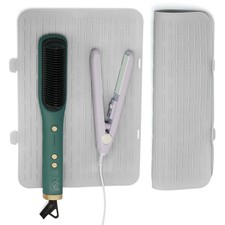 SyuCeia Curling Iron Mat - Heat Resistant Mat for Hair Tools Non-Slip Counter...