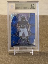 2022 Panini Mosaic - Rookies Kyle Hamilton #332 Blue Sparkle Prizm (RC)