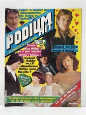 Revue PODIUM 133 Sheila Mireille Mathieu Jean-Paul Belmondo Brigitte Bardot