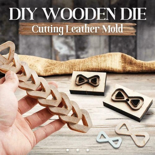 Leder-Stanzformen Set - 4 Sternformen Aus Legiertem Stahl Mit Aufbewahrungsbox