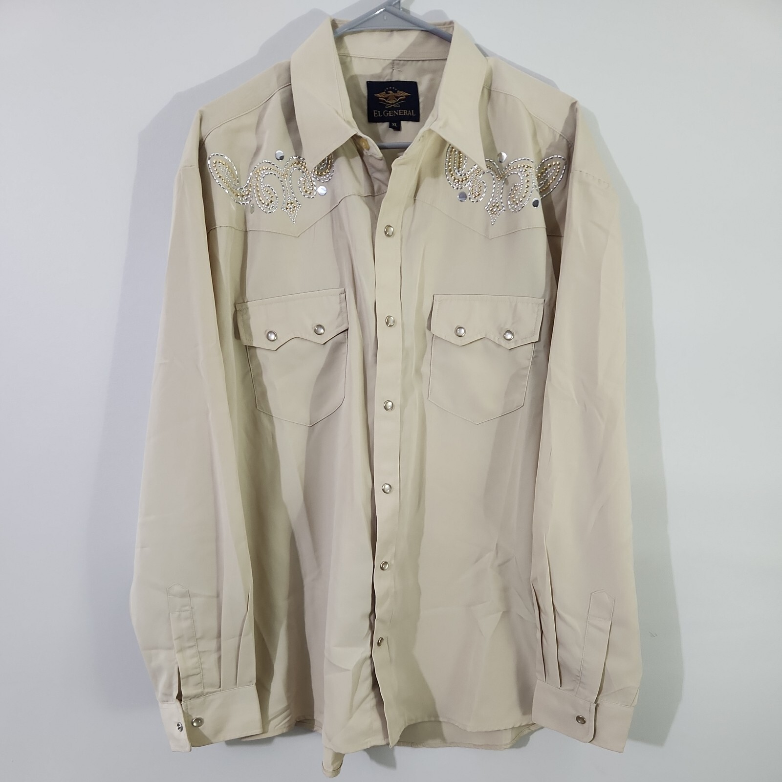 Casual Long-Sleeve Shirt by El General Brick 44400 main image 1