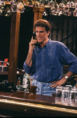 Ted Danson As Sam Malone On Cheers 1993 Tv Old Photo 1