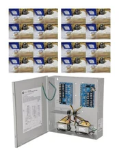 (16) Ganz ZC-DW8312NXA-BL Indoor Dome Camera & (1) Altronix ALTV2416ULX 24VAC PS