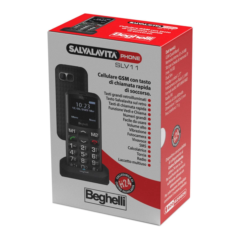 Beghelli salvalavitat telefono cellulare SLV11 - Immagine 4 di 4