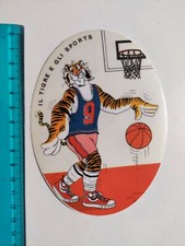 Adhesive Esso The Tiger And All SPORTS Sticker Autocollant Vintage Style 80s