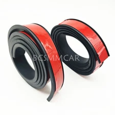 Car Fender Flare Protector Extension Wheel Eyebrow Arch Lip Moulding Trim Rubber