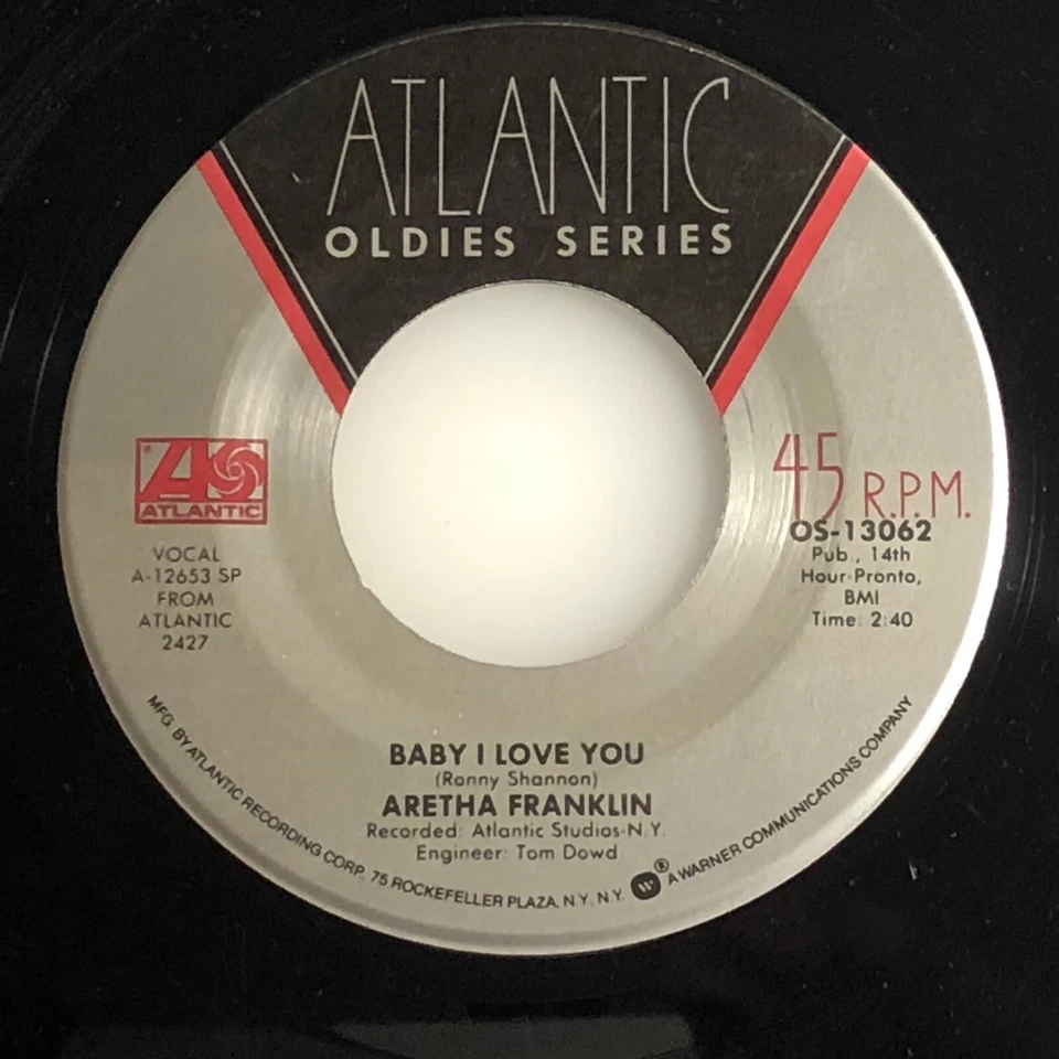 Aretha Franklin / Spanish Harlem / Atlantic 45 / Mint - Image 4 of 4
