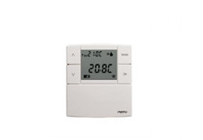 Perry 1TP TE530B Digital Thermostat 3V Series  ZEFIRO  80 x 80 White