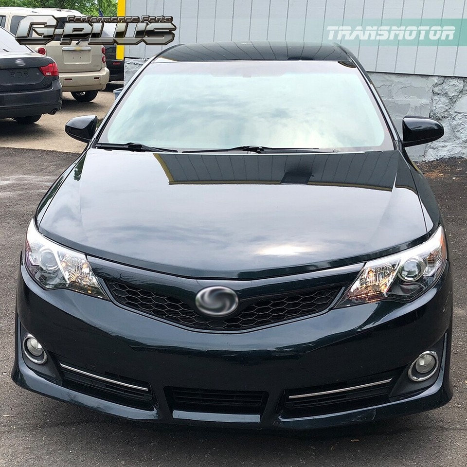 Front Upper Grille Grill New Fit For 2012 2013 2014 Toyota Camry SE XSE ...