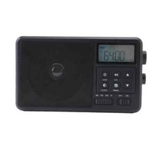 HRD-206 Radio FM AM SW Portable Radio LCD Screen Full Band Recording Speaker