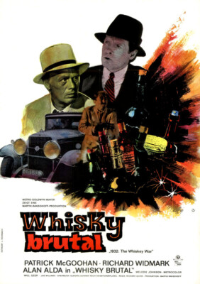 Whisky brutal ORIGINAL A1 Kinoplakat Richard Widmark / Alan Alda / P. McGoohan