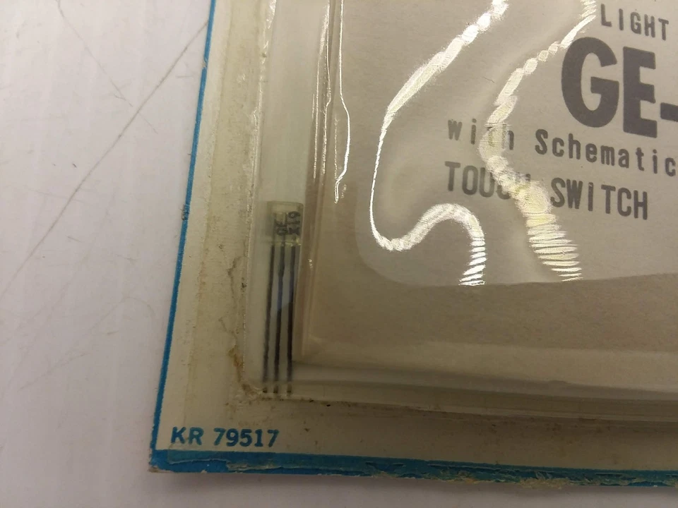 GENERAL ELECTRIC GE-X19 LIGHT SENSOR W/SCHEMATICS FOR BUILDING TOUCH SWITCH NIB - Image 2 of 4