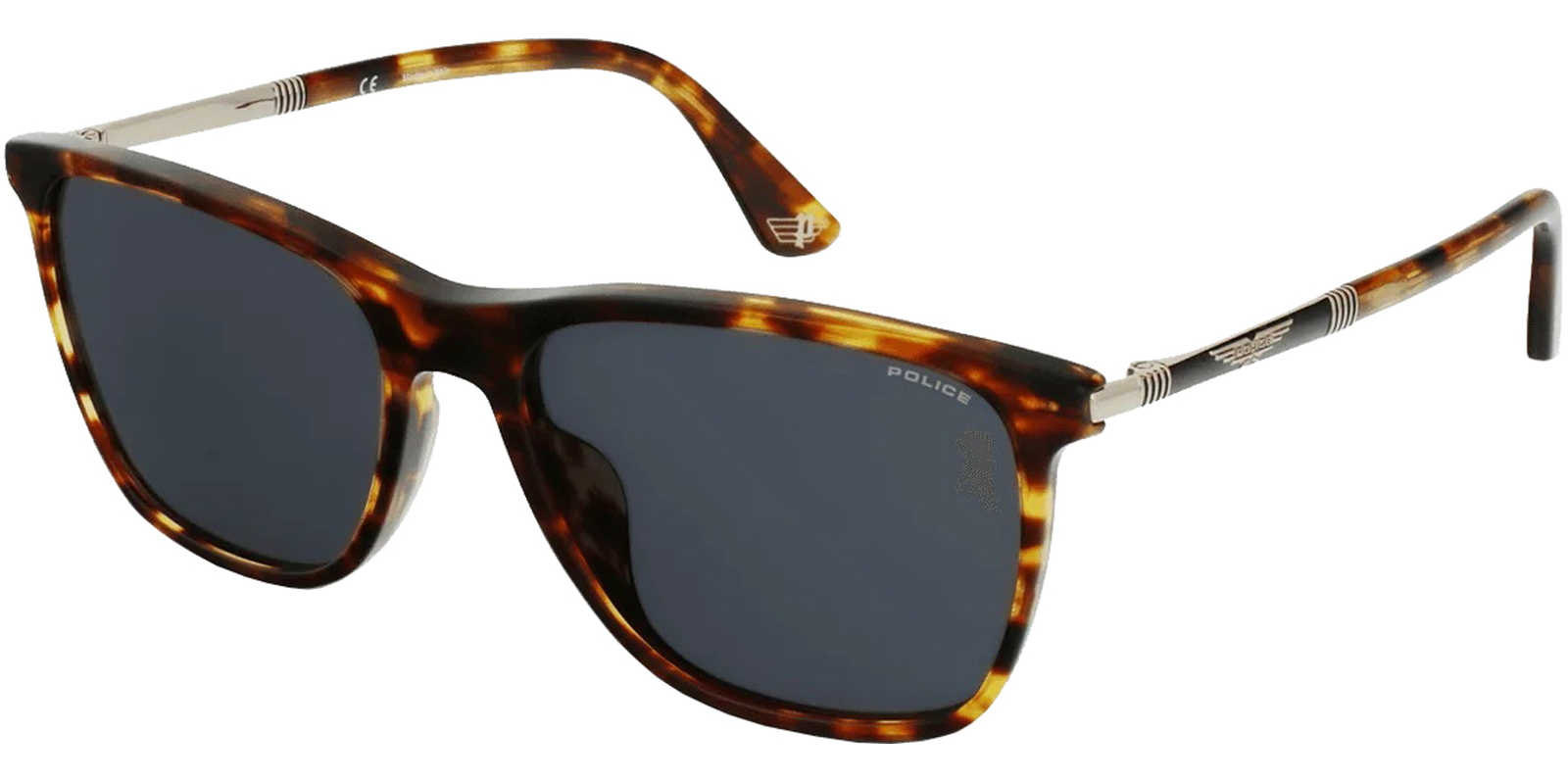 Мужские мягкие квадратные солнцезащитные очки Police Origin 46 - SPLD4556