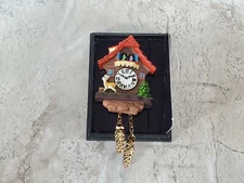 Dollhouse Cuckoo Clock with Deer by Reutter 1:12 Miniature Scale German Style