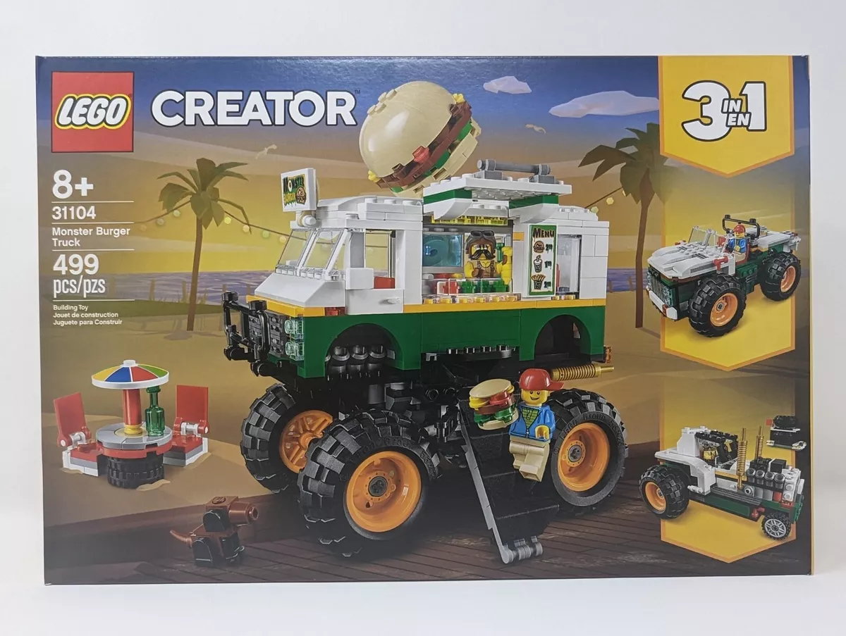 Lego 31104 creator truck monster burger truck sales