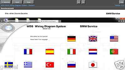 WDS Schaltpläne Version V12.0 für BMW