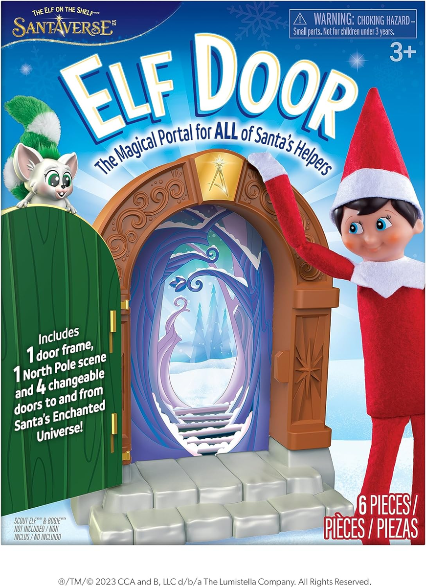 The Elf on the Shelf Elf Door Kit - the Magical Elf Portal Door