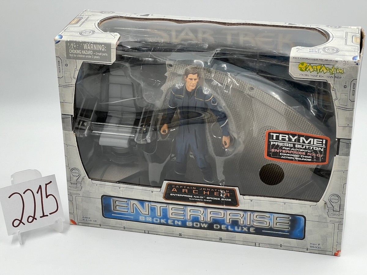 Art Asylum, Star Trek Enterprise, Broken Bow Deluxe Capt. Archer