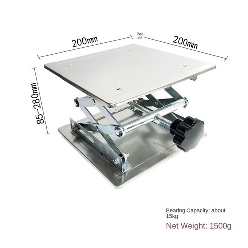Stainless Steel Lifting Platform Miniature Small Manual Platform Laboratory - Picture 3 of 22