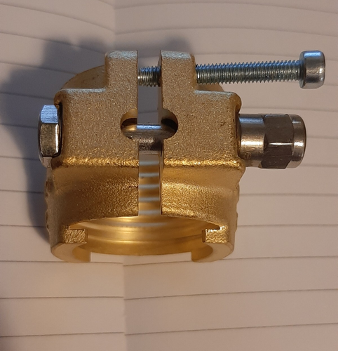 Jentro Pipe Clamp Fitting 60005 SDR 7.4 Adapter size 32 4/4" Klemmutter Klemstuk - Picture 8 of 8