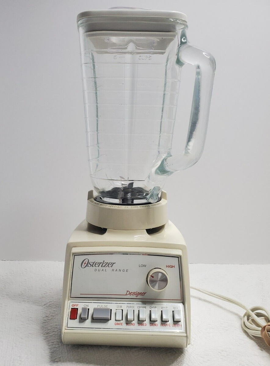 Vintage Osterizer Dual Range 12 Speed Designer Blender Model
