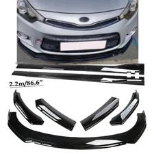 For KIA Forte Koup Optima Front Bumper Lip Spoiler Splitter Side Skirt Body Kit