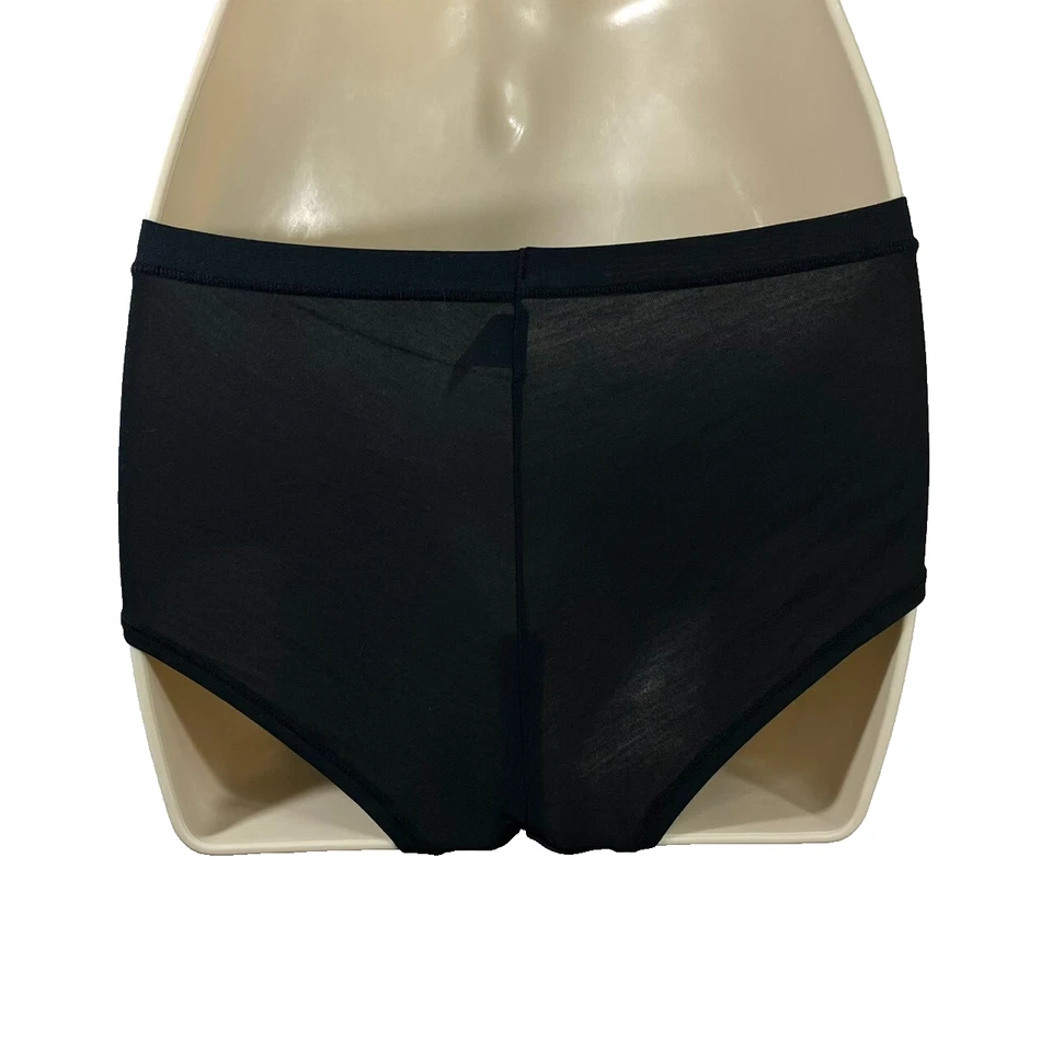 Nuevo con etiquetas DKNY Mujer M Modal Boyshort DK8383 Negro Foto 4 de 4