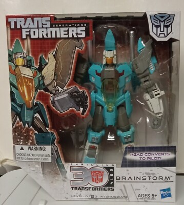 Transformers Generations BRAINSTORM. Thrilling 30 Voyager Class.  Hasbro 2012. 