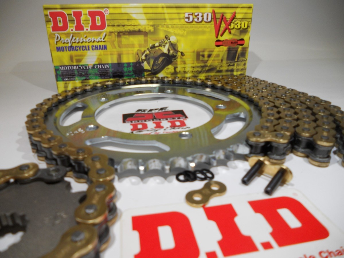 2004-2005 KAWASAKI ZX10R ZX-10 Near OEM DID 530 X-RING CHAIN AND