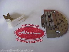 HEAVY DUTY LEATHER - VINYL INDUSTRIAL SEWING MACHINE FEED, PLATE & TEFLON FOOT