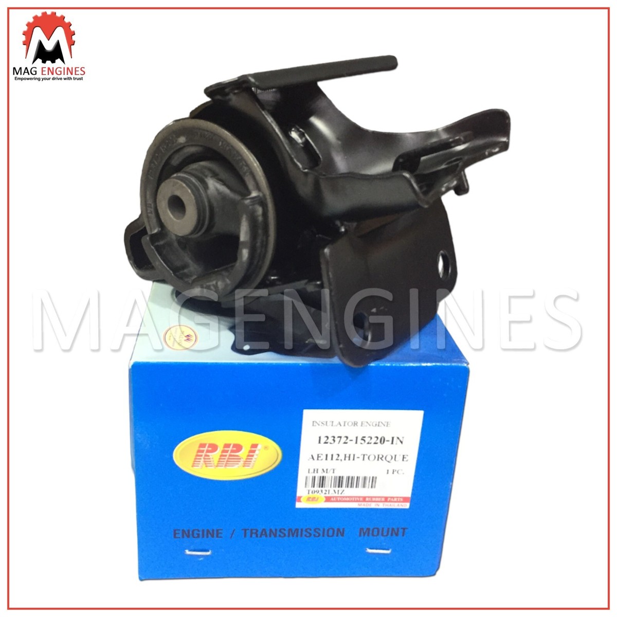 MB-113SLエンジン専門工場-127-129-130-エンジンは加工だ-内燃機業務常設 12372-15220 INSULATOR, ENGINE MOUNTING, LH(FOR TRANSVERSE ENGINE
