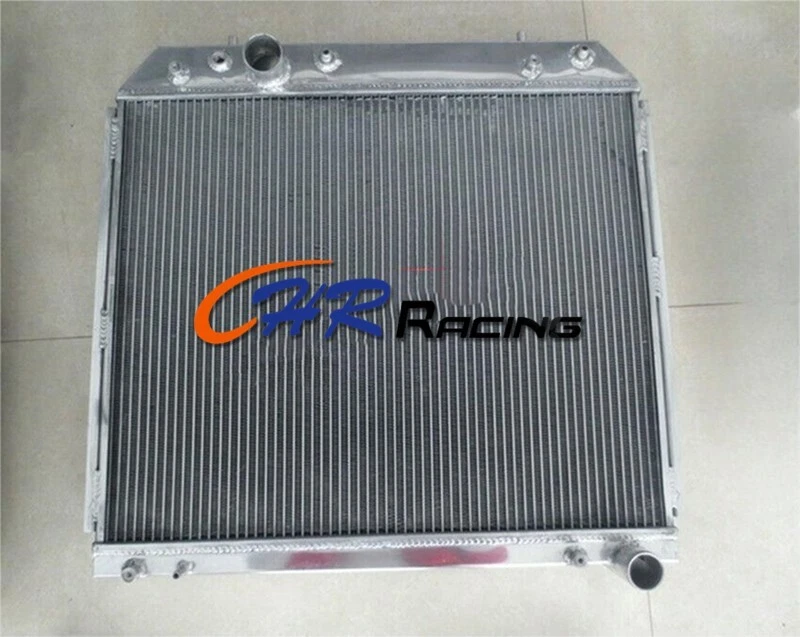 Radiador de aluminio de 4 filas para Jeep Grand Cherokee 1999-2005 WJ/WG 3.1 TD AT Foto 4 de 4