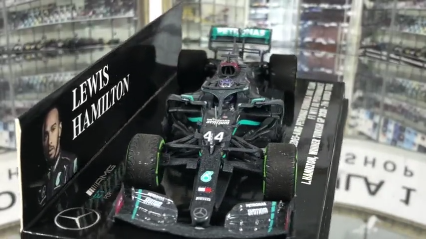 1/43 メルセデス W11 L.ハミルトン トルコGP2020 Minichamps 1:43 L. Hamilton Mercedes-AMG F1 W11 #44 勝者
