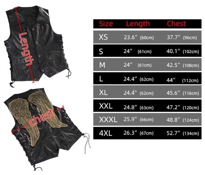 Ходячие мертвецы Дэрил Диксон вышитая куртка верхний Pu кожаный жилет в наличии - Изображение 3 из 4