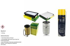 MANN FILTER Paket MANNOL Klimareiniger für Hyundai Accent III MC 1.5 CRDi GLS