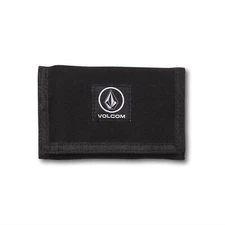 Volcom Men's Box Stone Trifold Wallet Black
