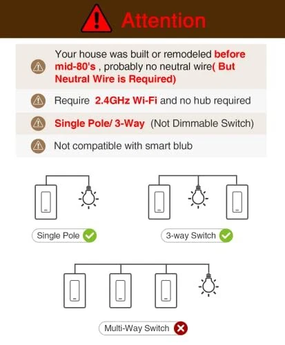 Google home sale 3 way switch