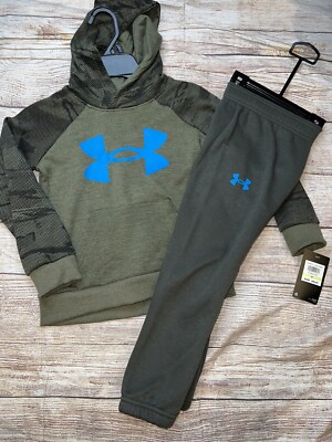 Under Armour Size Camo Green Hoodie Sweatpant Joggers Outfit